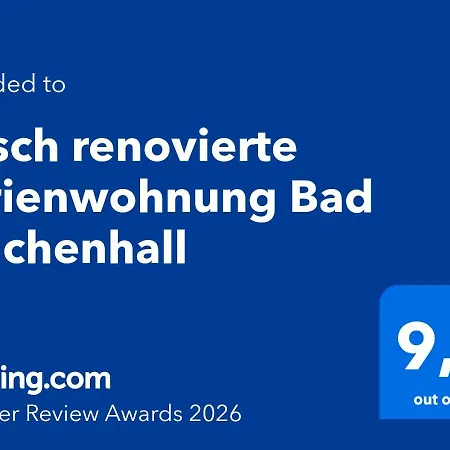 Frisch Renovierte * Bad Reichenhall